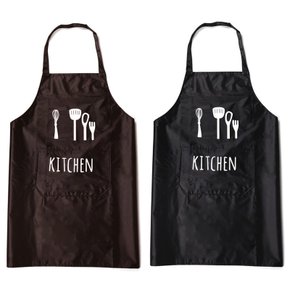여성 원피스 방수 주방앞치마 카페 식당 ODM-APRON03