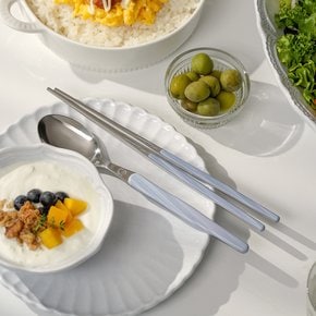 레오네 커트러리 마블 디너스푼 1P