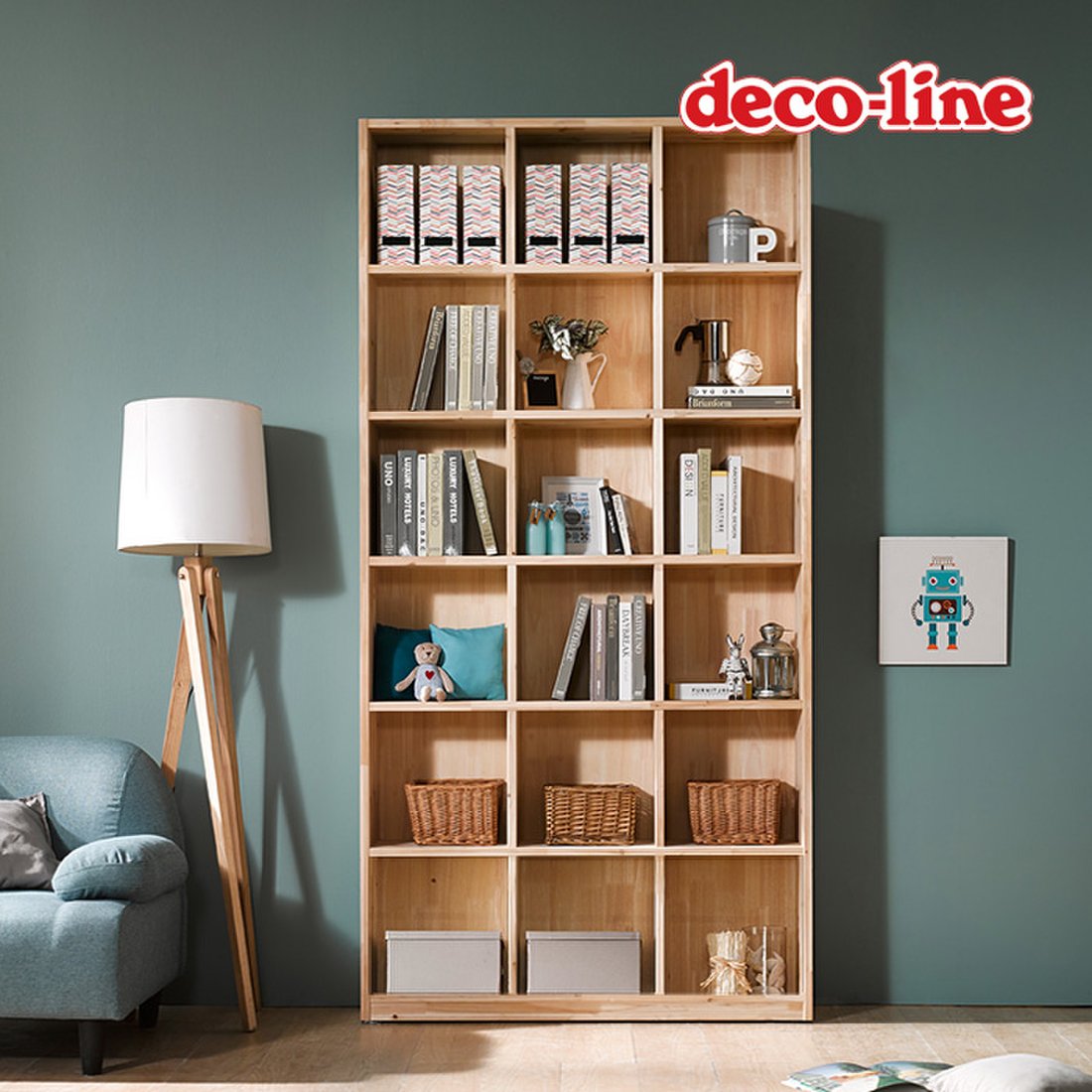 코넬 에코 24T 원목 책장 6단 120cm DDR037C, 믿고 사는 즐거움 SSG.COM