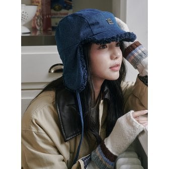 올인컴플리트 [리퍼브] Denim Poddle Trooper Hat (2 Colors)