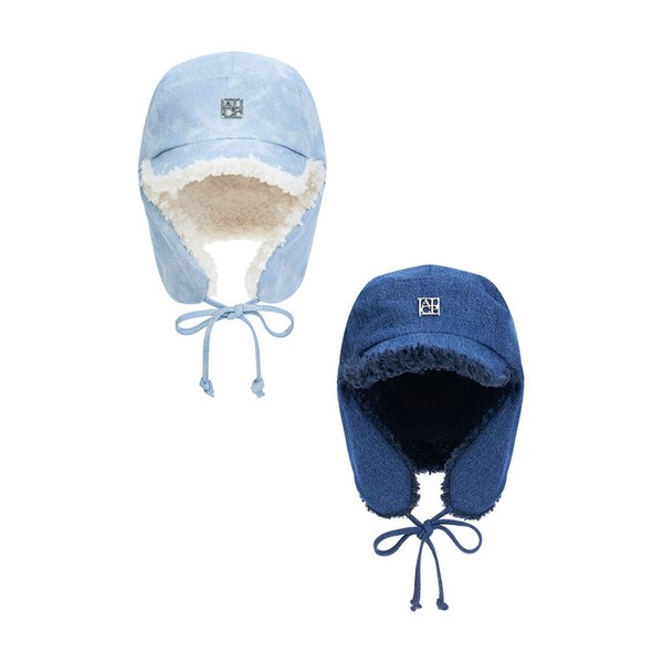 [리퍼브] Denim Poddle Trooper Hat (2 Colors)