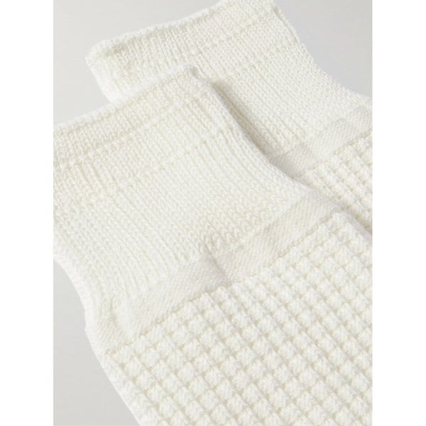 미스터 피 와플 니트 코튼 블렌드 양말 46376663162924201