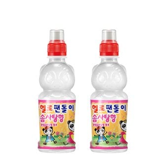 코카콜라 [코카콜라직영 H]  헬로팬돌이 솜사탕 280ml 24개