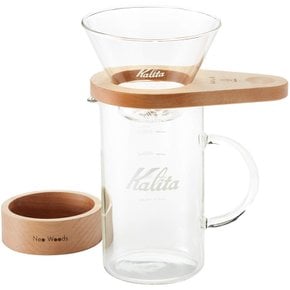 Kalita (카리타) 커피 드리퍼 물방울 모양 세트 2 ~ 4 인용 WDG-185 44316