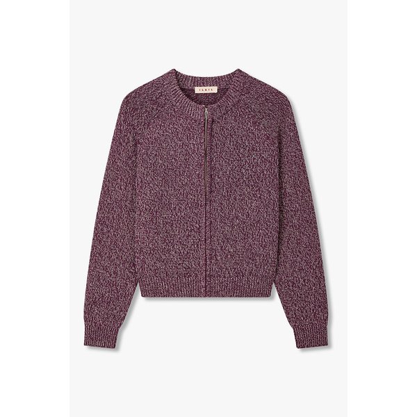 트위스트 집업 니트 아우터 IA16146130151