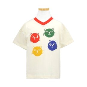 2512012611 (Cool cats sp ss tee) 쿨 고양이 캣 아동 반팔티