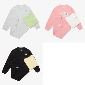 NM5MQ02 걸즈 블룸 3pcs 스웻 세트 GS BLOOM 3PCS SWEAT SET