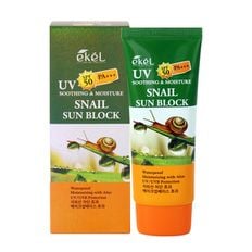 이켈 수딩앤모이스쳐 선블럭 SPF50 PA+++ 70ml 스네일 /선크림[34606656]