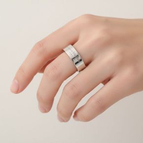 26FW 로고 와이드 링 6.5mm (SM1UQ0124 P8865 102) 270679