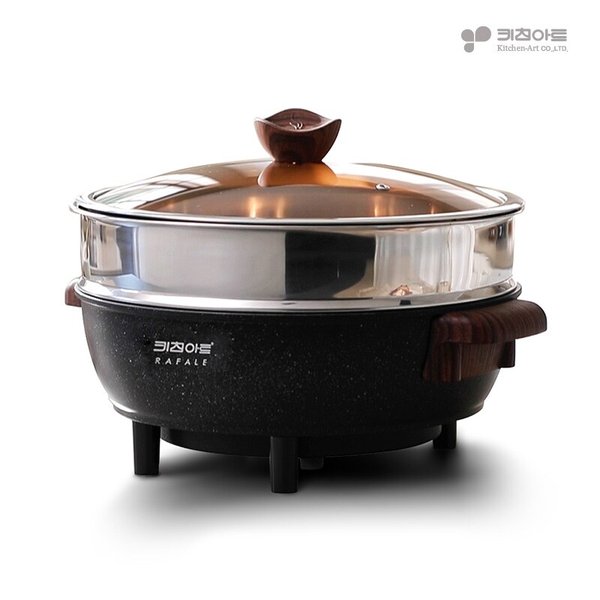 라팔 프리미엄 통주물 찜가마 전기솥 32cm 전기찜기