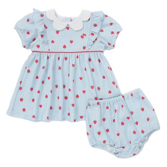 블루독베이비 [여주점] [오프라벨 여주점] 블루독베이비 (BL) 하트딸기원피스 (45313-400-01)