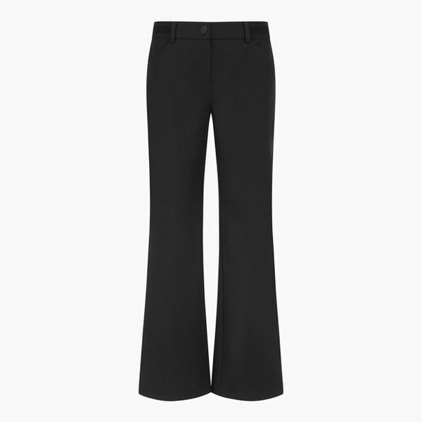 [여주점] 여성 조직감 오비밴드 부츠컷 팬츠 GQ122LPT23  BLCK