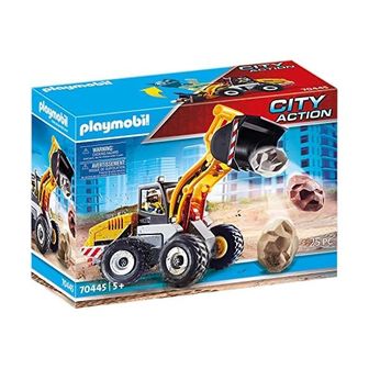  독일 플레이모빌 자동차 소방차 PLAYMOBIL City Action 70445 Wheel Loader Age 5 1435665