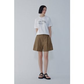 [보브]  레터링 엠브로이더리 링거 티셔츠 7156240003