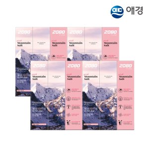 애경 2080 퓨어마운틴 솔트 치약 150g X 12개 (핑크/크리스탈 택1)