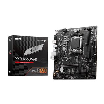 아이코다2 MSI PRO B650M-B 메인보드 (AM5/DDR5/M-ATX)