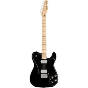 영국 펜더 클래식 기타 Squier Affinity Series Telecaster Deluxe Electric Guitar 블랙 with M