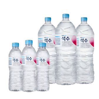  하이트진로 생수 석수 2L x 12병 + 500ml x 40병