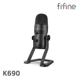 FIFINE [정품] FIFINE K690 콘덴서마이크 개인방송 유튜브 ASMR 다지향성 고성능