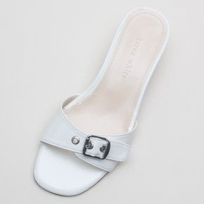 Buckle mules kw2652 5cm 오픈뮬