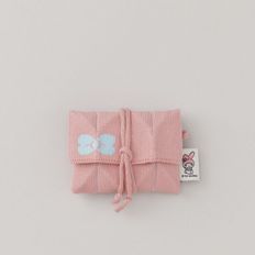 Lucky Pleats Knit Card Wallet My Melody Blossom Pink