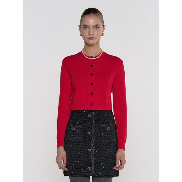 Burton Round Crop Cardigan (3color)