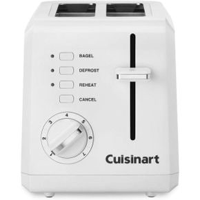 영국 쿠진아트 전기포트 Cuisinart Toaster 2 Slice Cool Touch 스테인리스 스틸 White 1732465