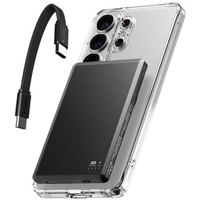 Qi2 초고속 슬림 맥세이프 보조배터리 발열차단 오반고 M 슬림팩 5,000mah C타입