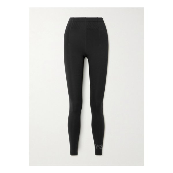 Y-3 스트레치 저지 레깅스 블랙 1647597343786349