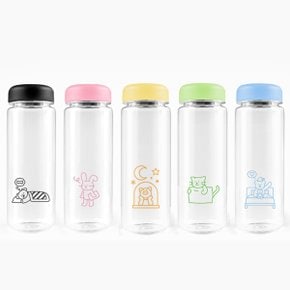 일러스트 에코젠보틀 500ml 국내산제작 텀블러 친환경 트라이탄_P340085040