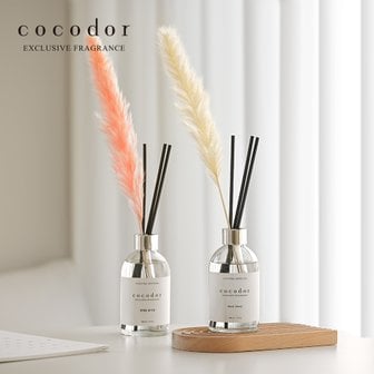 코코도르 디퓨저 화이트라벨 200ml X 2개 + 팜파스 2P