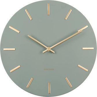  영국 칼슨 시계 Karlsson Charm Wall Clock JUNGLE GREEN 30cm KA5821DG 1712912