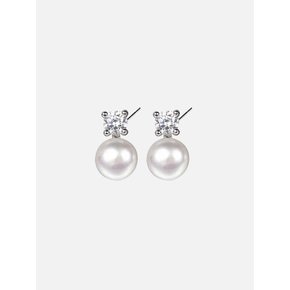 [Silver925] Chenonceau Pearl  Earrings