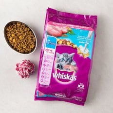 [위스카스 whiskas]주니어 오션피쉬와 우유 1.1kg