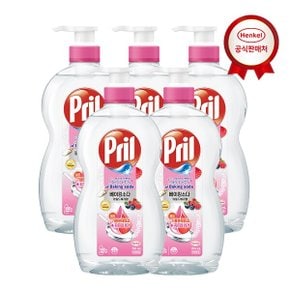 베이킹소다 와일드베리향 700ml x5개 고농축 1종 주방세제