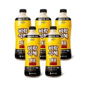 비락식혜 제로 1.5L X 5개 /탕비실음료/행사음료/전통식