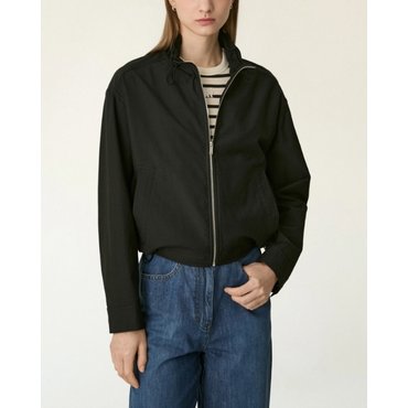 DKNY 코튼 캐주얼 쇼트 점퍼 (DW2F3WJM373L)