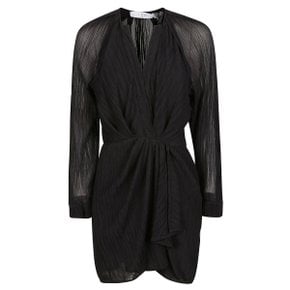 [이로] Long sleeve dress WP33ALVINA Black