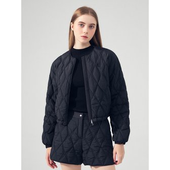 로드로아르 [LEFJP52BK] 네오 다이아 퀼팅 점퍼 BLACK