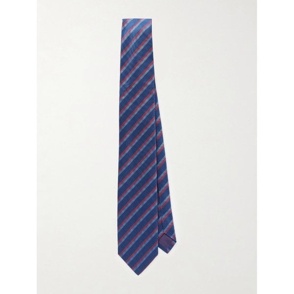 샤르베 8.5cm 스트라이프 실크 자카드 넥타이 46376663162965314