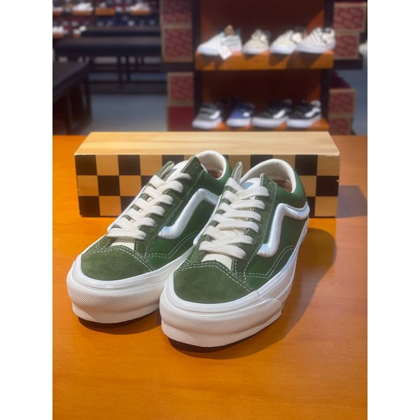 [여주점] (남여공용) 스니커즈 프리미엄 올드스쿨36 리이슈 (그린) (VN000CR3CIB)
