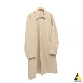 오라리 FINX HARD TWIST GABARDINE SOUTIEN COLLAR COAT (A23SC01FB BEIGE CHAMBRAY) (