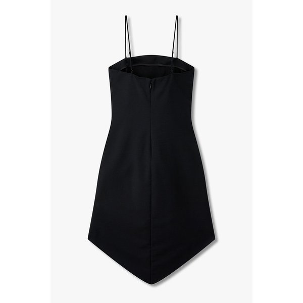 포인티드 헴 슬리브리스 드레스 3615361022000