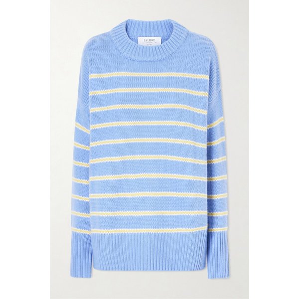 라 리뉴 마린 스트라이프 울 캐시미어 블렌드 스웨터 멀티 46376663163013213
