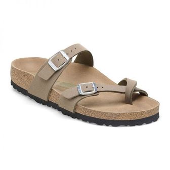 버켄스탁 우먼 Birkenstock 마야리 Synthetik - 소프트 버키 비건 그레이 타우페 1026702