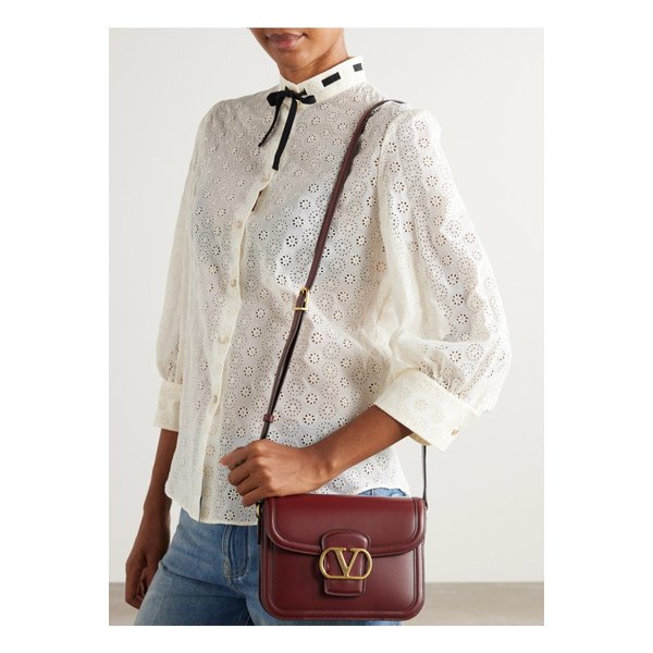 나인투파이브 스몰 가죽 숄더 백 브릭 46376663162845163