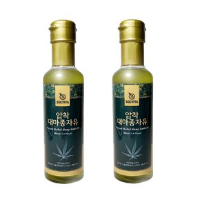 식용 압착 대마종자유 180ml 2병