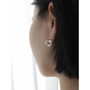 cactus stone earring-L