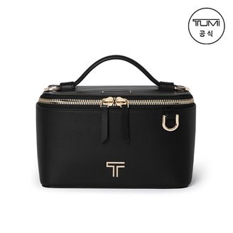 TUMI [TUMI KOREA] 보야져 렉스 스몰 트레인 케이스 코스메틱백 블랙/라이트골드_0196676DLGL