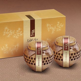 자연두레 자연송이 산삼배양근세트 3호 (보자기 포장 + 쇼핑백 동봉)
